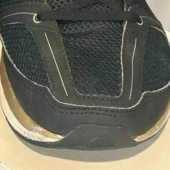 Adidas Mana RC Bounce Mens Size 10.5 Black&Gold Running Athletic Shoes AQ5444 - Picture 7 of 10